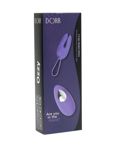 Dorr - Rabbit Vibrerend Eitje plus Opleg Vibrator - Ozzy - Paars