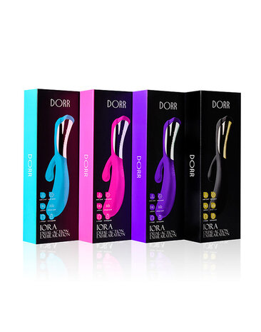 Dorr Iora Dual Action Tarzan vibrator - zwart