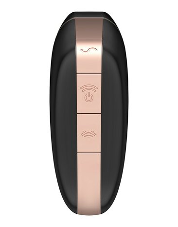 Satisfyer - Love Triangle Black APP Connect Clitoris Vibrator