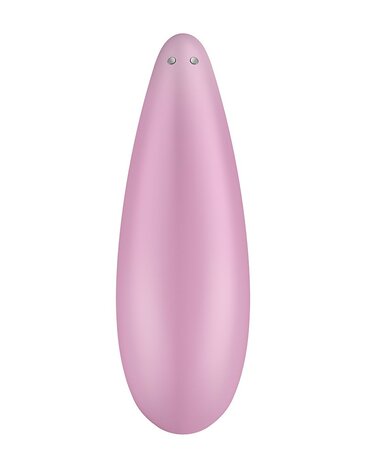 Satisfyer - Curvy 3+ pink App Controlled luchtdruk opleg Vibrator