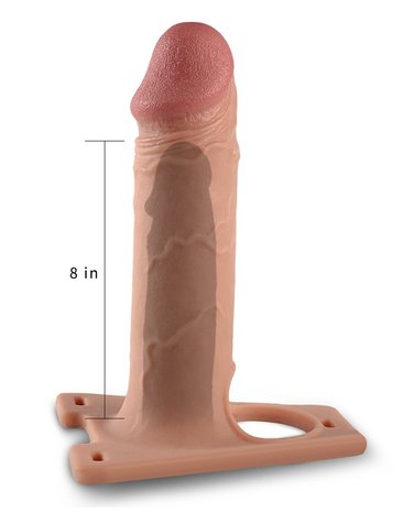 Voorbindslip holle penis Rodeo Big 8.5inch