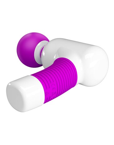 Pretty Love - Swan Super Power Gun Massage Apparaat & Wand Vibrator In 1 - Roze