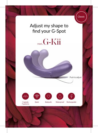 Je Joue - G-Kii - G-spot Vibrator - Zwart