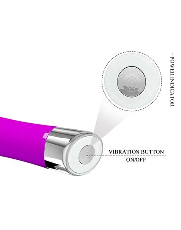 Pretty Love - Sampson - Mini Vibrator - Roze