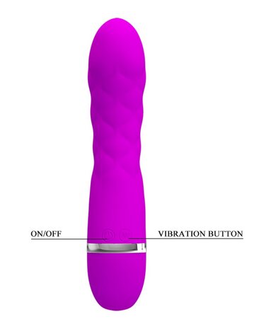 Pretty Love G-spot Vibrator Truda van extra zachte siliconen - roze