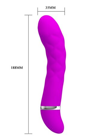 Pretty Love G-spot Vibrator Truda van extra zachte siliconen - roze