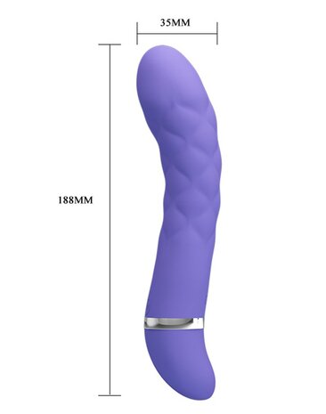 Pretty Love Truda flexibele G-spot Vibrator - paars