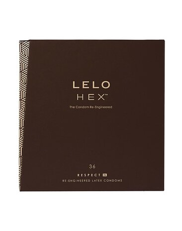 LELO HEX XL Respect Extra Grote Condooms - 36 stuks