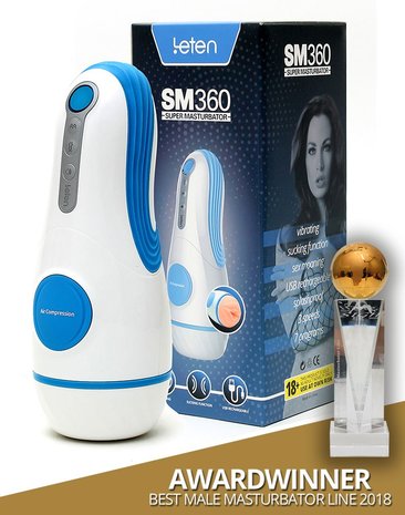 Leten - SM360 - Zuigende En Vibrerende Masturbator