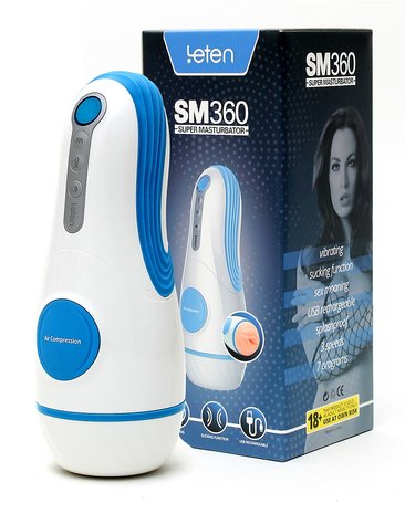 Leten - SM360 - Zuigende En Vibrerende Masturbator