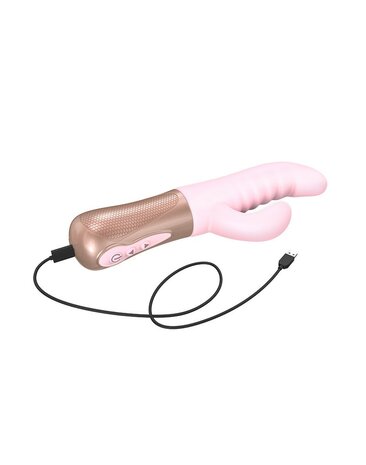 Love to Love - Sassy Bunny - Rabbit Vibrator met Tapping Functie - Lichtroze