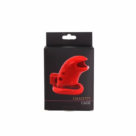 Kiotos - Kuisheidskooi - Plastic - Met 3 Ringen - Rood