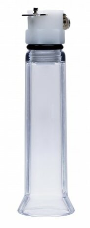 Tepelpomp systeem met afneembare acryl cylinders - transparant