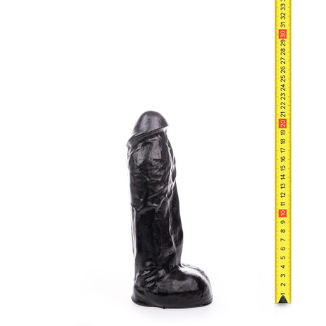 HUNG System - Zac - Dildo - Met Vac-U-Lock - Small - Zwart