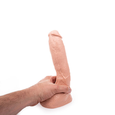 HUNG System Dildo Jay - 26 x 5,2 cm - medium - lichte huidskleur