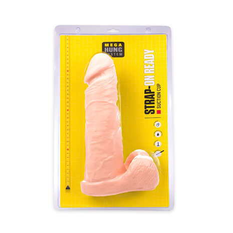 HUNG System - Lil - Dildo - Met Vac-U-Lock - XL - Lichte Huidskleur