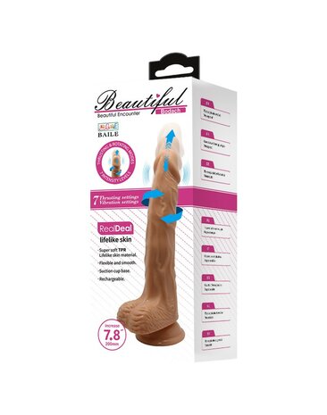 Pretty Love - Vibrerende Dildo - Bodach - medium huidskleur