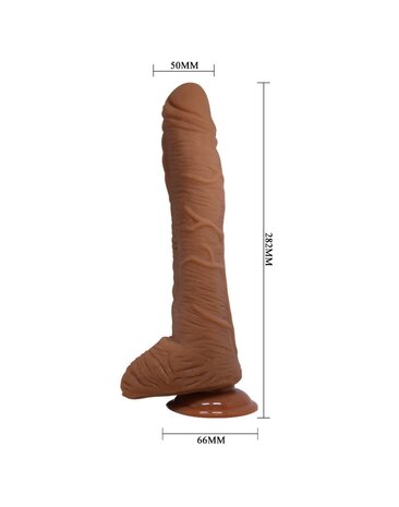 Pretty Love - Alex - Realistische Grote G-spot Dildo - 28 x 5 cm - Medium Huidskleur