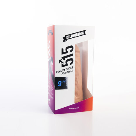 515 line Dildo met zuignap 18 x 5.8 cm - lichte huidskleur