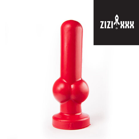 ZiZi Buttplug Jackson 18 x 6 cm - rood