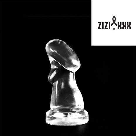 ZiZi Buttplug Miga 13,5 cm - transparant