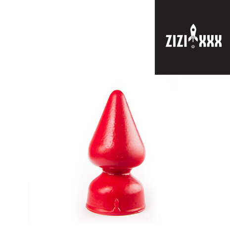 ZiZi Buttplug Gasmo 16 x 5,5 cm - rood