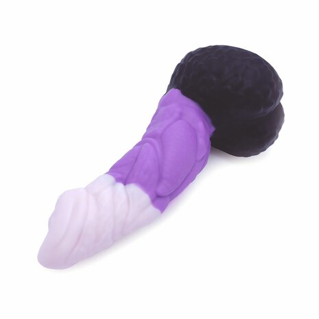 Kiotos Monstar Dildo Beast No. 50 - paars/wit/zwart