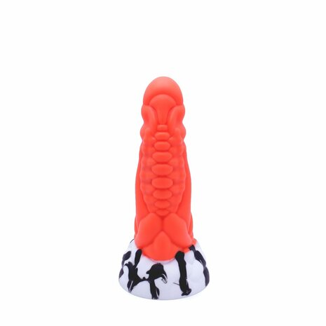 Kiotos Monstar - Dildo Beast No. 51 - Oranje/Wit/Zwart