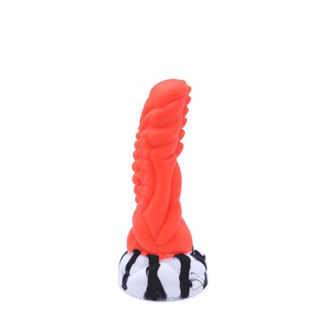 Kiotos Monstar Dildo Beast No. 51 - oranje/wit/zwart