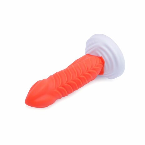 Kiotos Monstar Dildo Beast No. 52 - oranje/wit