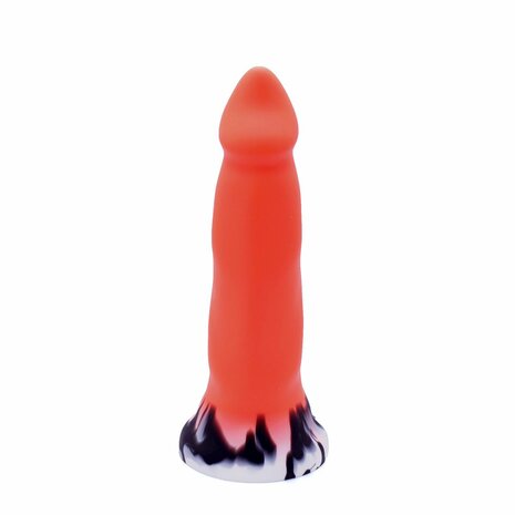 Kiotos Monstar Dildo Beast No. 47 - oranje/zwart/wit