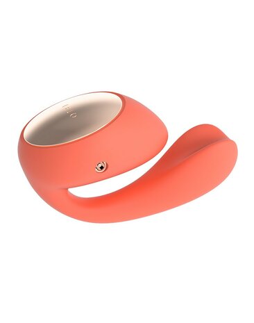 LELO Ida Wave dual stimulation vibrator met wave motion technologie en APP control - koraal