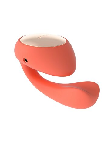 LELO Ida Wave dual stimulation vibrator met wave motion technologie en APP control - koraal