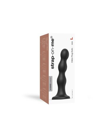 Strap-On-Me Dildo Plug Balls - zwart - maat L