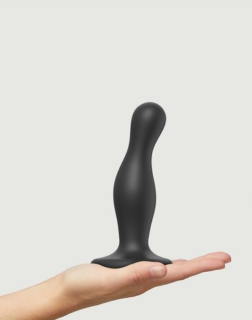 Strap-On-Me Dildo Plug Curvy - zwart - maat M