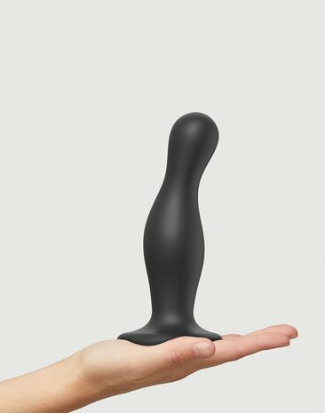 Strap-On-Me Dildo Plug Curvy - zwart - maat L