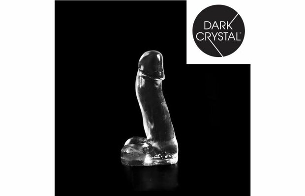 Dark Crystal Dildo 25 x 6,7 cm - transparant
