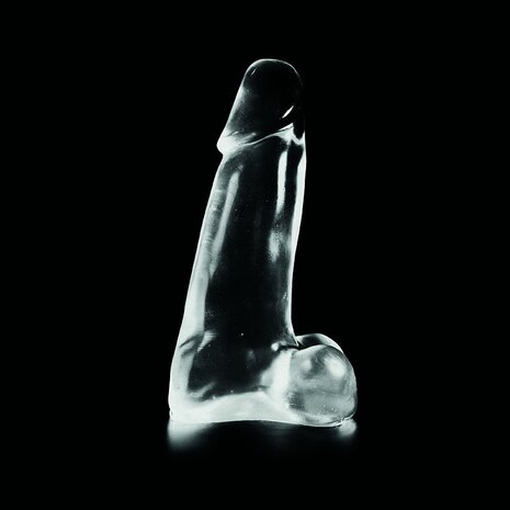 Dark Crystal Dildo 26 x 7 cm - transparant