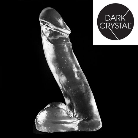Dark Crystal XXL Dildo 38 x 8 cm - transparant