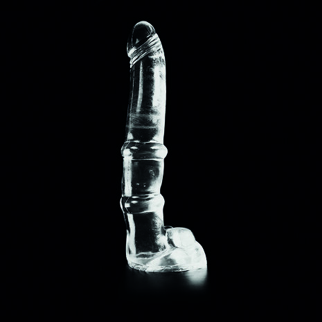 Dark Crystal XXL Dildo 36,5 x 7 cm - transparant