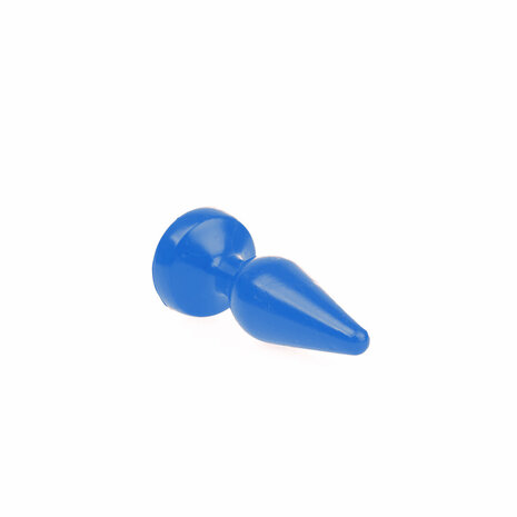 I Love Butt Klassieke Buttplug - S - blauw