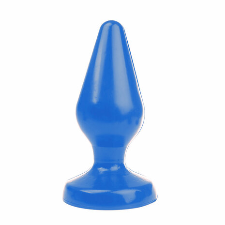 I Love Butt - Klassieke Buttplug - XXL - blauw