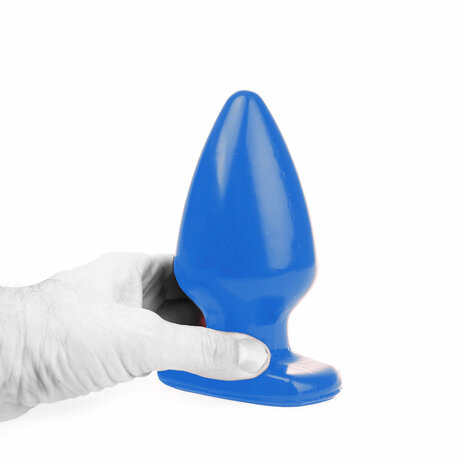 I Love Butt Dikke Buttplug - M - blauw