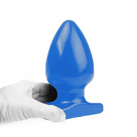 I Love Butt Bolvormige Buttplug - L - blauw