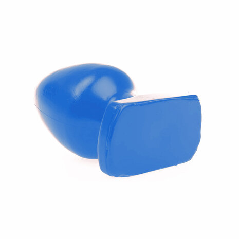 I Love Butt Bolvormige Buttplug - L - blauw