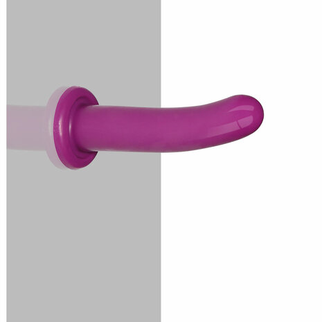 Lovetoy - Holy Dong Jelly Dildo Van vloeibare Siliconen 13.5 cm - Paars