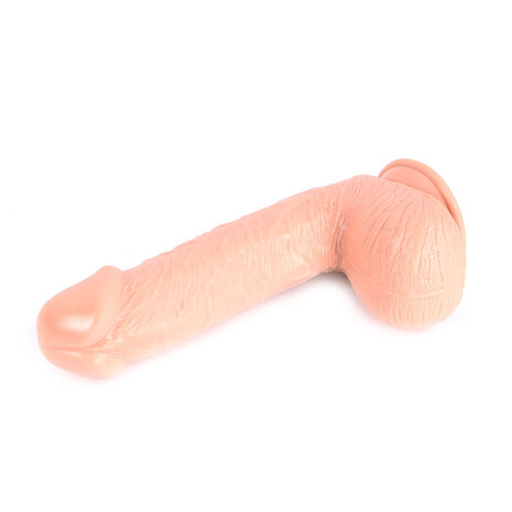 Dinoo - XXL Dildo - Raptor - 27 x 5.5 cm - Lichte Huidskleur