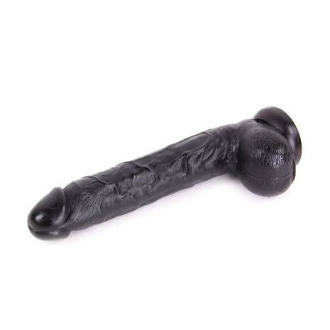 Dinoo - XL Dildo - Kong - 26 x 4.5 cm - Zwart