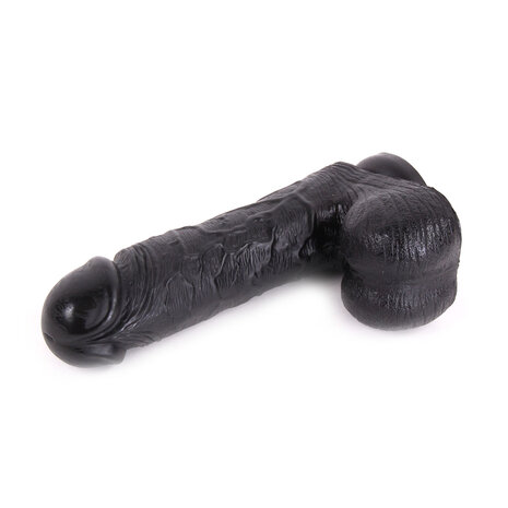 Dinoo King-Size Dildo Scream 23 x 5.5 cm - zwart