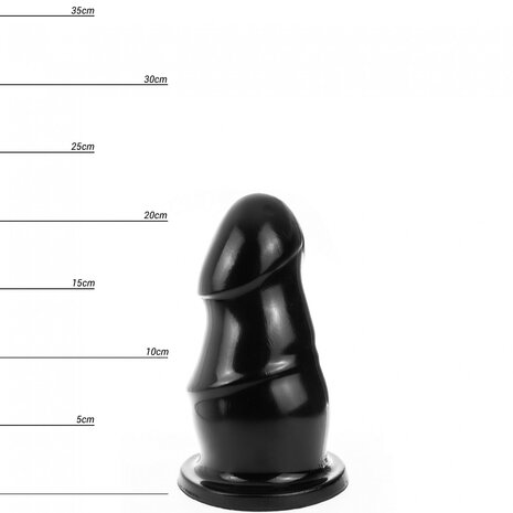 Dinoo - Dildo HUNG - Byte 22 x 9 cm - Zwart